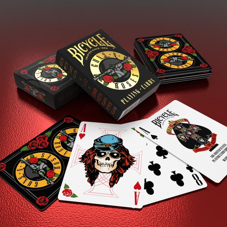 Bicycle Guns N Roses Playing Cards - Walmart.com