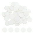 thumbnail image 1 of Uxcell 100 Pcs Círculos de Fieltro Adhesivos, 1-3/16" Diámetro 2mm Grosor Almohadillas Redondas de Fieltro, 1 of 6