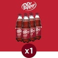 thumbnail image 2 of Dr Pepper Soda Pop, 16.9 fl oz, 6 Pack Bottles, 2 of 13