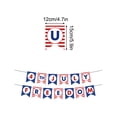 thumbnail image 6 of 4th of July Banner Decorations, Red White Blue Hanging Bunting Flags for Independence Day, Memorial Day and Patriotic Party,July 4th Decorations, 6 of 6