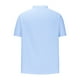 thumbnail image 3 of Camisas de Manga Larga para Hombres Casual Botón de Color Sólido Abajo, Blusa de Cuello Turndown, Moda de Algodón de Poliéster, 3 of 3