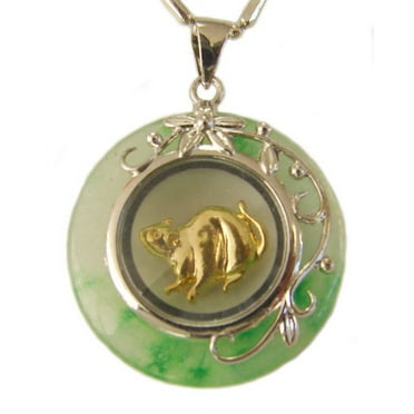 Golden Rat Pendant, Rat Animal