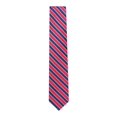 thumbnail image 2 of Club Room Mens Fairfield Silk Blend Striped Neck Tie Red O/S, 2 of 2