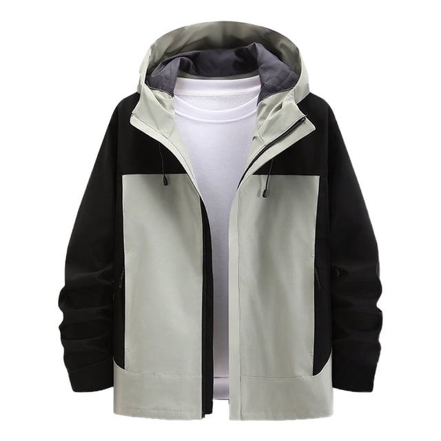 Dvprdro Manteau d'Hiver Imperméable Coupe-Vent à Capuche pour Randonnée Voyage