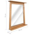 thumbnail image 4 of vidaXL Bathroom Furniture Set Solid Pinewood, 4 of 5