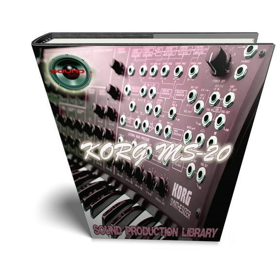 KORG MS20 - Large Original WAVE Sound Studio Library. Download Only!