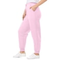 thumbnail image 3 of Woman Within Plus Size Better-Fleece Pull-On Jogger Sweatpants, 3 of 4
