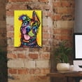 thumbnail image 5 of Epic Graffiti 'My Favorite Breed' by Dean Russo, Giclee Canvas Wall Art, 12"x16", 5 of 8