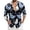 Black, variant on Mens Easter 3D Digital Print Long Sleeve Button Down Shirt Lightweight Breathable Casual Top for Spring Summer Slim Fit Black L