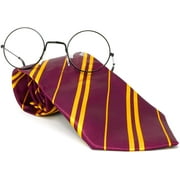 Harry Potter Glasses and Tie Costume Accessories for Halloween