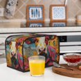 thumbnail image 6 of Fotbe Yellow Daisy Cow for Two Slice Toaster Cover, Fingerprint Protector, Super Soft Appliance Cover And Dust Cover,Bread Dust Cover & Fingerprint Protection, 6 of 7