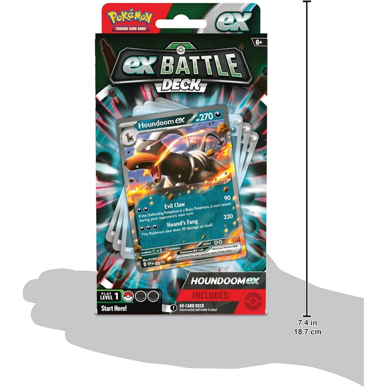 pokemon card houndoom Amazon.com: Houndoom ex 134/197 Double Rare - Obsidian Flames - Pokemon  Evolution 4 Card Lot