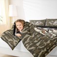 thumbnail image 4 of Homewish Country Camo Pattern Bedding Comforter Set,Mallard Duck Twin Comforter Sets,Green Camouflage Bedding Set For Girls Kids,Super Cozy Room Decor Reversible,2-Piece, 4 of 8