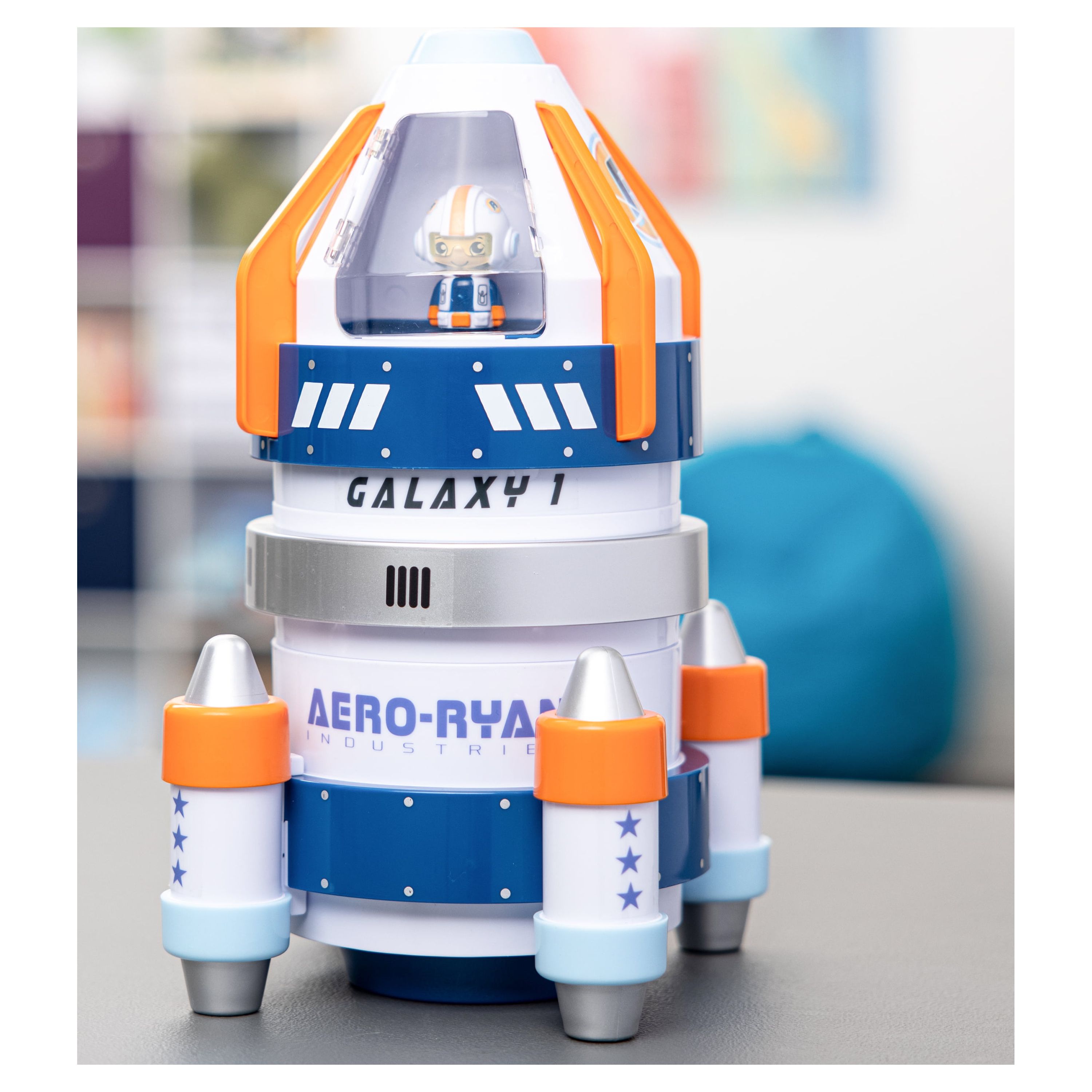 Ryan's World Galaxy Explorer Rocket 12 Pack Micro Figure Playset Toy - image 9 of 9