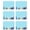 Blue Stripes, variant on 6 Pcs Beach Blankets Waterproof Sandproof Extra Large 80 x 60 Inch Outdoor Picnic Blankets Foldable Portable Beach Mat Tote Travel Supplies for Camping Park Grass(Rainbow Stripes)