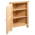 thumbnail image 4 of vidaXL Corner Cabinet Bathroom Corner Cabinet with Shelves Solid Wood Oak, 4 of 7