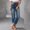 *Blue, variant on ClodeEU Womens High Waist Versatile Straight Leg Jeans,Stretchy Loose Denim Wide Leg Pants Black,Womens Plus S