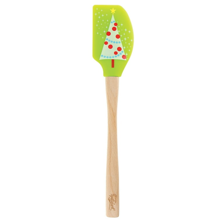 Tovolo Spatulart Wood Handled Classic Print Conversion Spatula