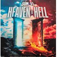 thumbnail image 1 of SUM 41 HEAVEN:X : HELL (INDIE Exclusif Rouge & Noir QUAD avec Éclaboussures Bleues 2LP Vinyle), 1 of 1