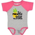 thumbnail image 3 of Inktastic Be a Pineapple in a World Full of Apples Boys or Girls Baby Bodysuit, 3 of 5