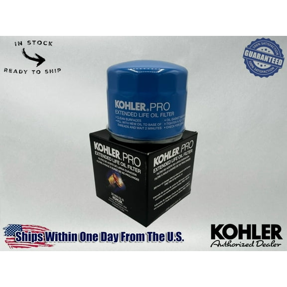 Kohler Genuine OEM Extended Life 300 Hour Oil Filter 25 050 53-S