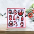 thumbnail image 3 of Christmas Tree Decoration Pendant Box Wooden Pendant Window Props Ornaments Christmas Decorations, 3 of 4