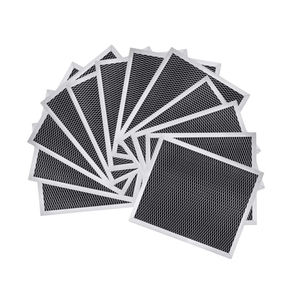 Nispira Replacement Range Hood Grease Filter with Charcoal Compatible with Broan 97007696, S97007696, 6105C, 1172266, 41F. A set of 12 Filters