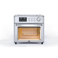 thumbnail image 1 of MOI Horno tostador freidora de aire - Pantalla digital 1500 W Airfryer Encimera de horno de convección, temperatura y controles ajustables, combo de freidora de aire tostadora de acero inoxidable para, 1 of 4