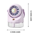 thumbnail image 3 of Ventilador Humidificador Usb, Enfriador Turbo Portátil de Escritorio, Tecnología de Rociado Refrescante, Diseño Compacto para Mayor Comodidad, Uso En Casa o En La Oficina, Ideal para Ambientes Cálido, 3 of 5