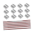 thumbnail image 1 of Conectores de 12 piezas con 6 cables establecidos accesorios conector transparente multipropósito para 2 pines 0.39 pulgadas de, 1 of 8