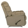 thumbnail image 3 of Batts Chaise Rocker Recliner with Heat & Massage in Beige Polyester Fabric, 3 of 10