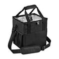 thumbnail image 2 of Portabebidas de 4 tazas con asa, portavasos de café, práctico bolso de transporte plegable, soporte para recipientes de bebidas para viajes de camping, 2 of 8