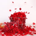 thumbnail image 6 of 1000pcs Realistic Artificial Rose Petals - Durable Plastic Flower Petals for Wedding, Valentines Day & Party, Romantic Table Decor for Events, Soft Fake Petals to Create Romantic Atmosphere, Red, 6 of 6
