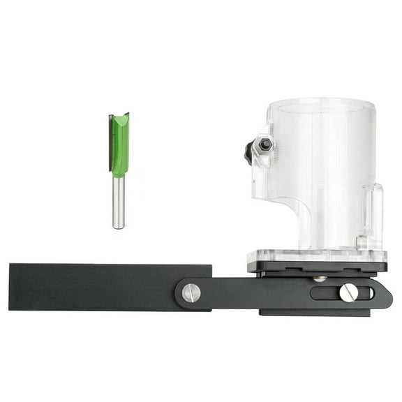 Zeiwohndc Woodworking Trim Machine Wood Trimmer Router Tool for Precisions Slottings