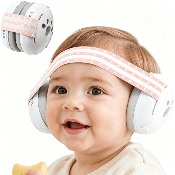 GJX Baby Ear Muffs Noise Protection for Infants Up to 36 Months-Noise Cancelling Headphones for Ear Protection Safe Baby Headphones for Noise