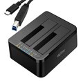 thumbnail image 2 of WeMe USB C 3.0 a SATA Disco Duro Externo Docking Station, SSD HDD Dupl, 2 of 2