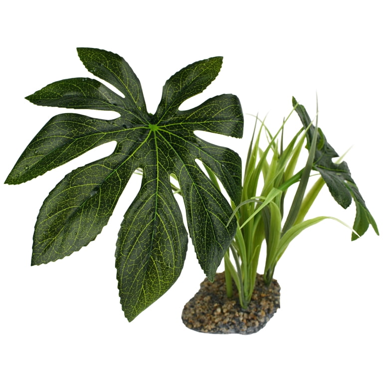 Komodo Jungle Plant with Gravel Base, Green photo 7