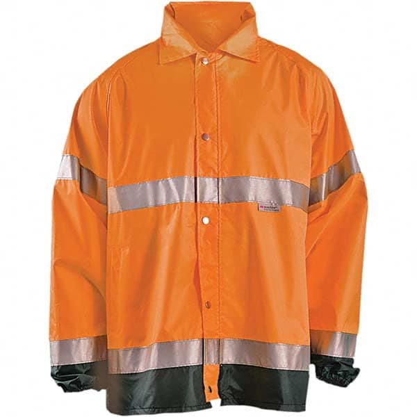 Occunomix LUX-TJBJ-OL HiViz Orange Polyester Class 3 Economic Jacket L 