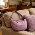 thumbnail image 6 of Sentmoon Women's Casual Waterproof Nylon Crossbody Bag Solid Color Large Capacity Lightweight Quick-Dry Travel Commuter Organizer with Zippered Pockets for Daily Use, 6 of 6