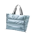 thumbnail image 3 of Bolsa de Gimnasio deportiva Yinane Bolsa de lona Tote Bolsillos múltiples Bolsa de noche resistente al agua Azul, 3 of 8