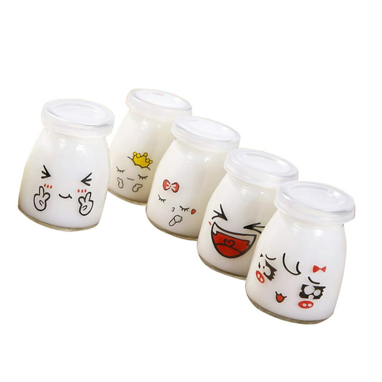 Jars Glass Yogurt Jar Cups Mini Puddingcontainers Honey Small Canning Jelly Baby Makers Mason Dessert Favor Bottle, Size: 150 ml