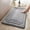 Gray, variant on EazyTech Soft Warm Thick Quick Absorbent Non Slip Machine Washable Bathroom Mat for Tub Side Sink Front Guest Suite Size 20 X 31 5 In In Blue Gray Coffee Gold
