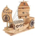 thumbnail image 1 of Boat Model Pen Storage Holder Sailboat Pen Holder Desktop Pen Container, 1 of 2