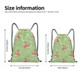 thumbnail image 2 of Lukts Cute Poodle Dog Pattern Drawstring Backpack Bag Sport Gym Sackpack,String Backpack Sport Bag Sack,Cinch Tote Gym Backpack-Small, 2 of 6