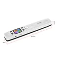 thumbnail image 2 of walmeck Portable Handheld Wand Document/ Book/ Images Scanner 1050DPI Resolution High Speed Scanning A4 Size JPEG/ PDF Format Colorful LCD Display for Office Business Reciepts, 2 of 7