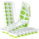 thumbnail image 1 of Cuadrado verde con tapa, rejilla para hielo, molde para cubitos de hielo de fondo suave de calidad alimentaria, 1 of 5