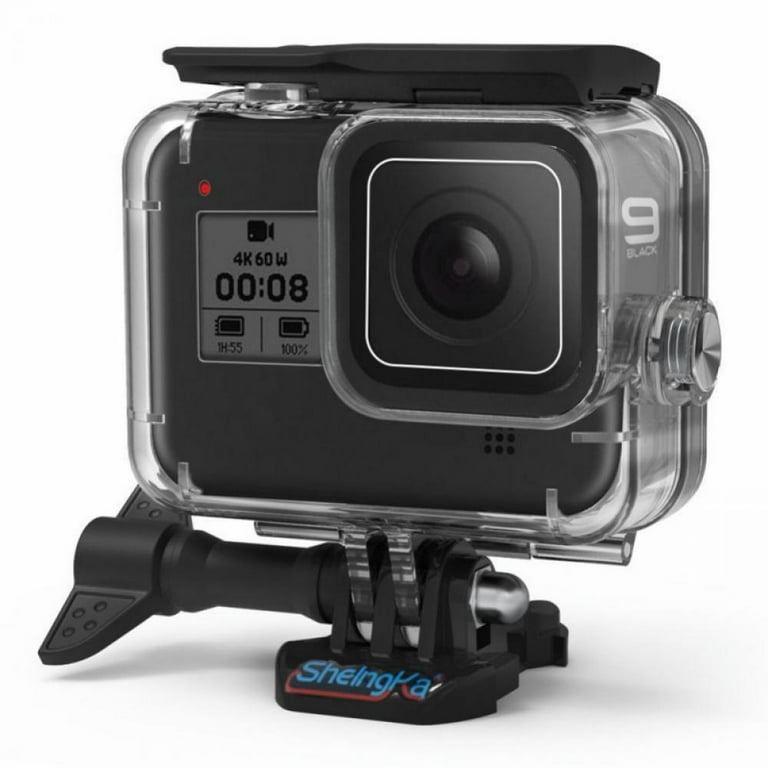 50M Waterproof Case for GoPro 9 Black, Protective Underwater Dive Housing Shell with Bracket Accessories for Go Pro Hero9 Action Camera - Walmart.com