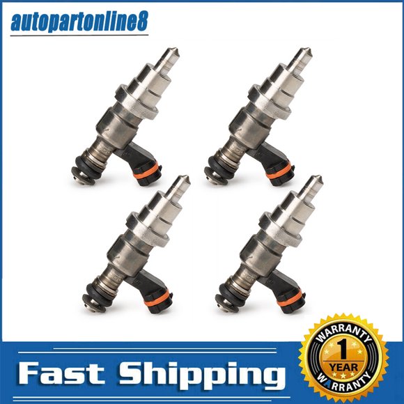 Set of 4 23250-28030 Fuel Injectors for Toyota Avensis Rav4 Opa Vista Premio