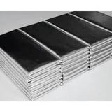 5 of each color of 15 colors of candy wrapper foil overwrap - 75 sheets ...