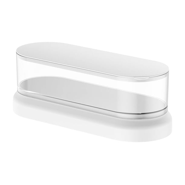 Limpiador De Vibraciones Máquina de limpieza de joyería de anillo pequeño de reloj limpiador de vibración (batería blanca) Likrtyny Libre de BPA